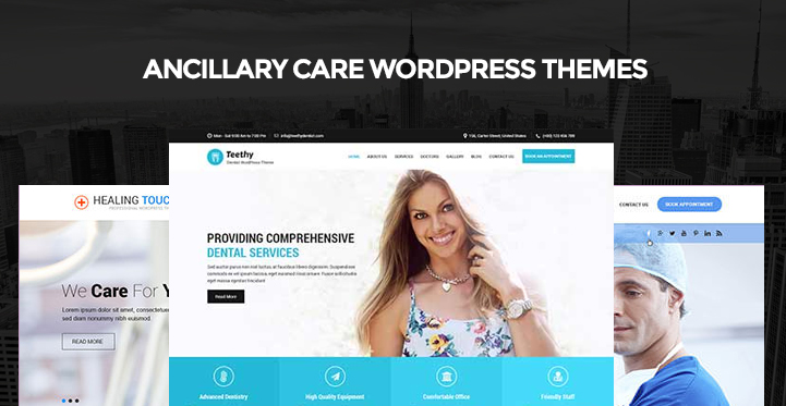 12 Ancillary Care WordPress Themes For Medical and Health Care Websites