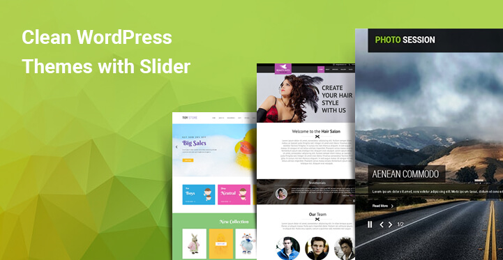 Top 10 Clean WordPress Themes With Slider Make Your Website