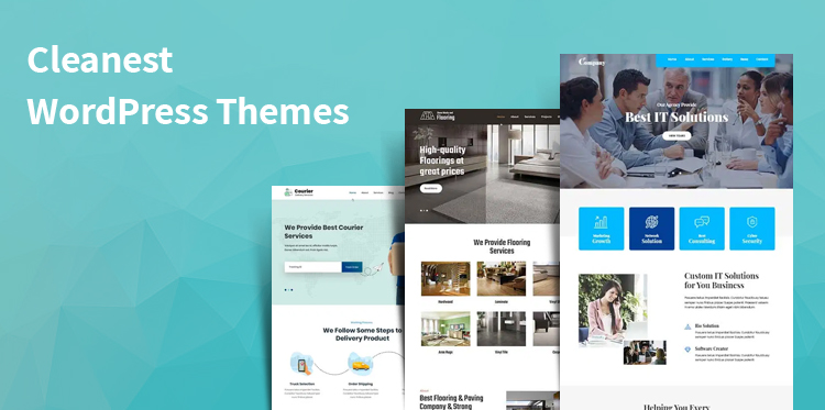17 Best Cleanest WordPress Themes to Clean Minimal Websites