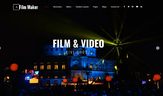 Movie WordPress Theme