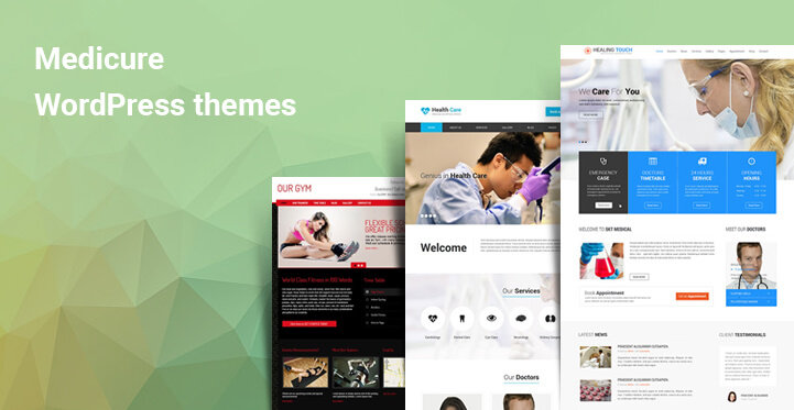 10 Medicure WordPress Themes Come With Appointment Booking Option