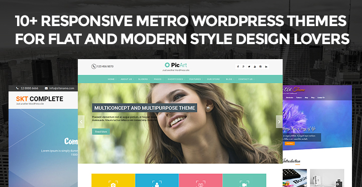 15 Metro WooCommerce WordPress Themes for Flat and Modern Style Design Lovers