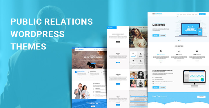 7 Public Relations WordPress Themes for HR PR Agencies and Studios