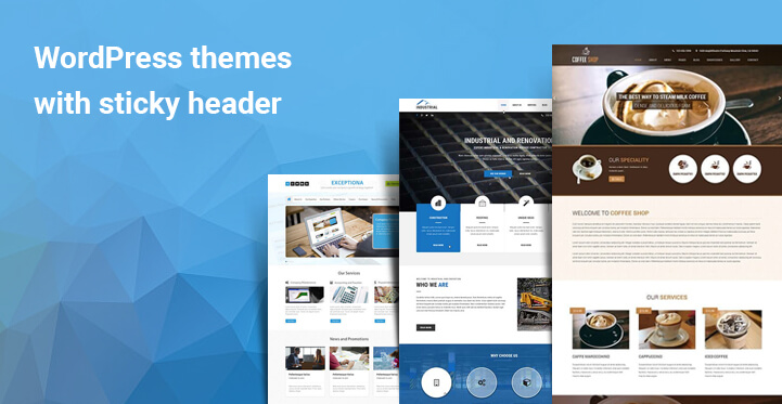 9 Best WordPress Themes with Sticky Header Feature