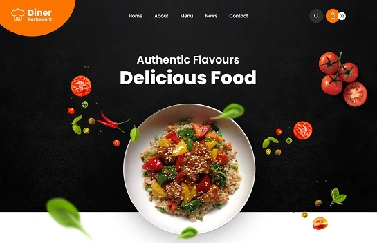 Food Restaurant WordPress Theme
